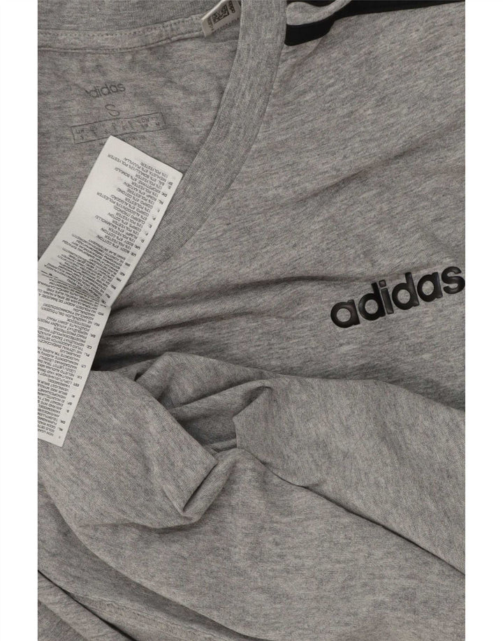 Мужская футболка Adidas Top Small Grey Cotton