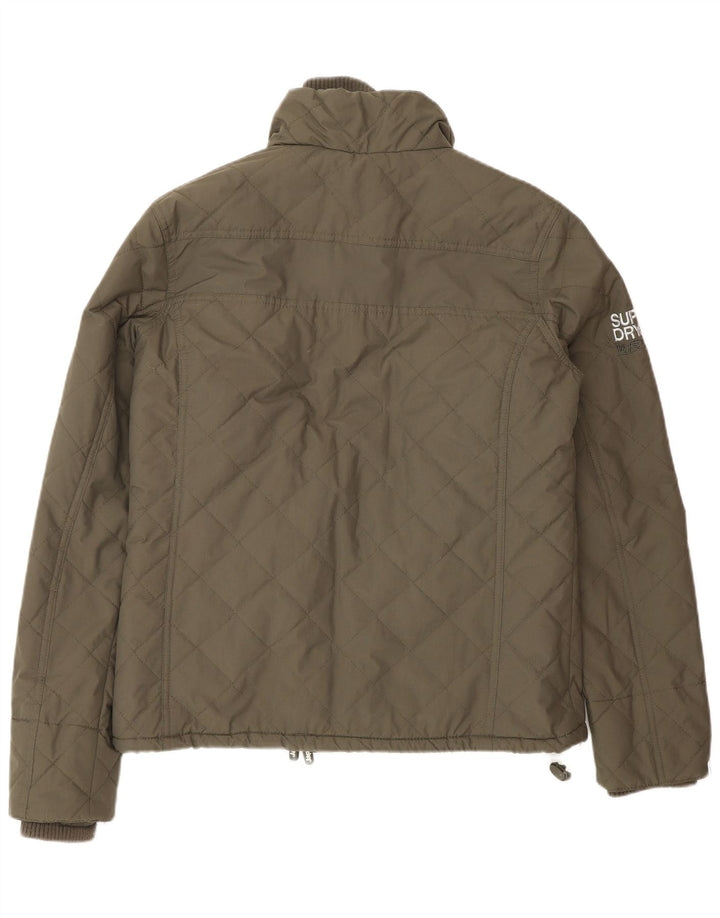 Женская ветровка Superdry Windcheater UK 14, средний хаки, нейлон