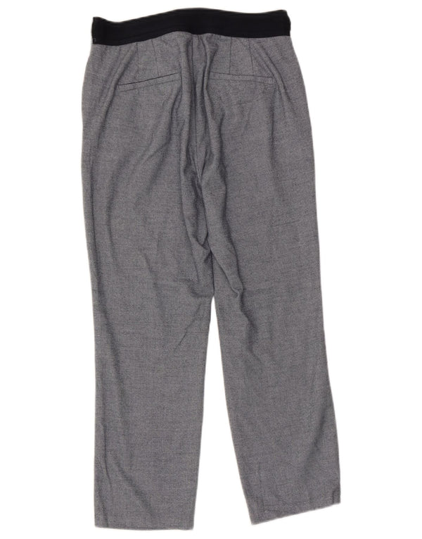 Женские капри Zara, большие W30 L23, синие, полиэстер