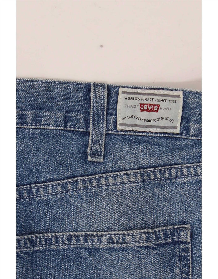 Мужские прямые джинсы Levi's W38 L34 синие