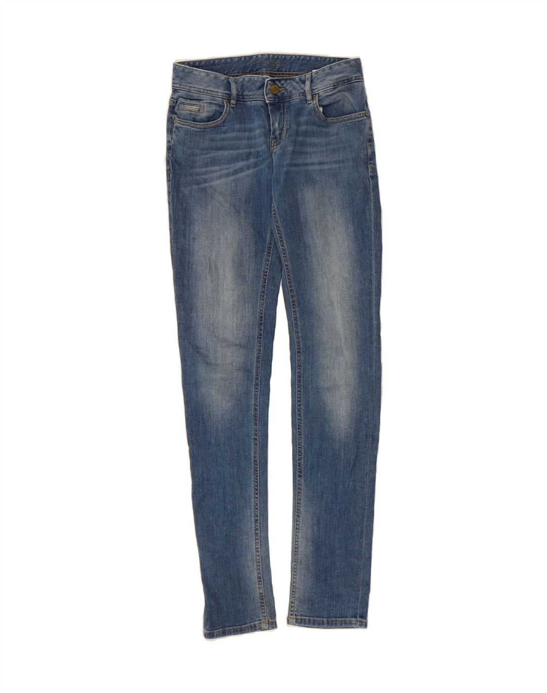 MASSIMO DUTTI Womens Skinny Jeans W28 L33 Blue Cotton Vintage Massimo Dutti and Second-Hand Massimo Dutti from Messina Hembry 