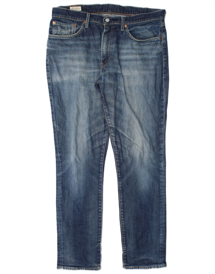Мужские джинсы Levi's Slim 511 W34 L32 синие, хлопок