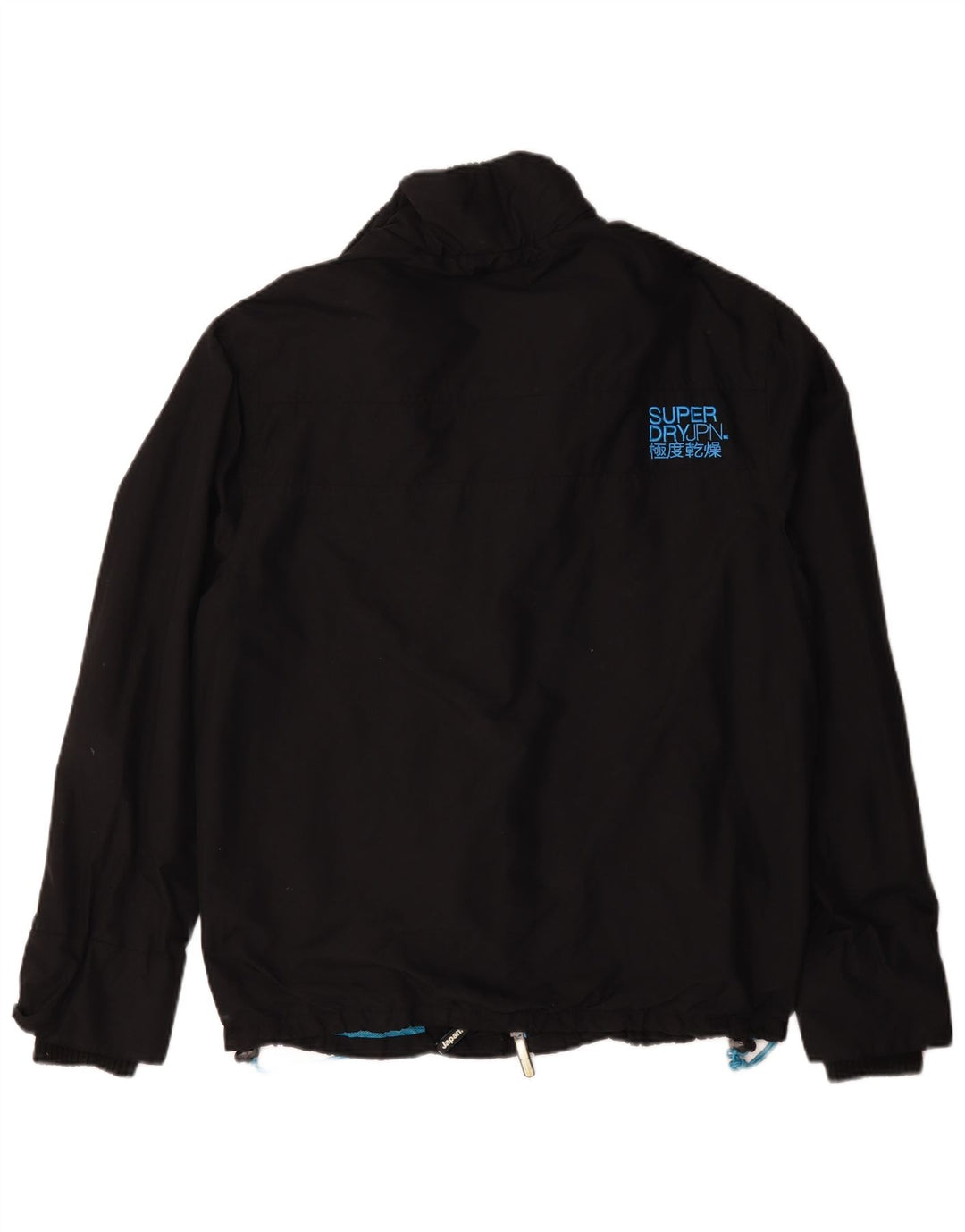 Мужская ветровка с рисунком Superdry UK 44 2XL, черный нейлон