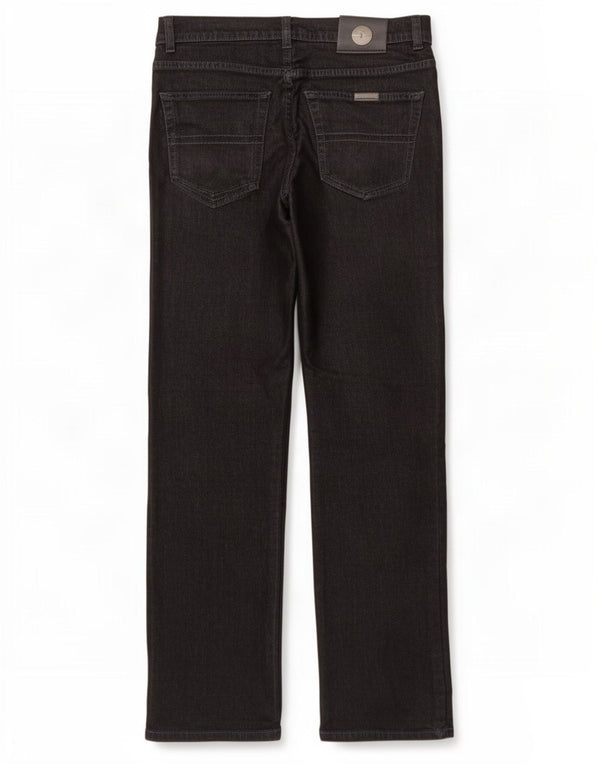 Мужские прямые джинсы Trussardi W32 L32, черный хлопок
