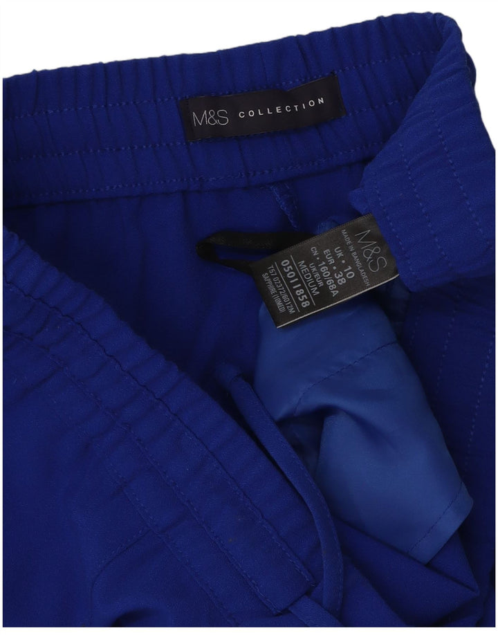 Женские спортивные брюки Marks & Spencer UK 10, маленькие синие, полиамид