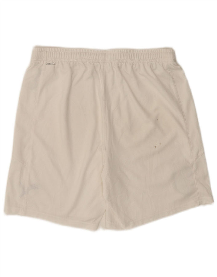 Мужские спортивные шорты PUMA Italia, большие белые, полиэстер