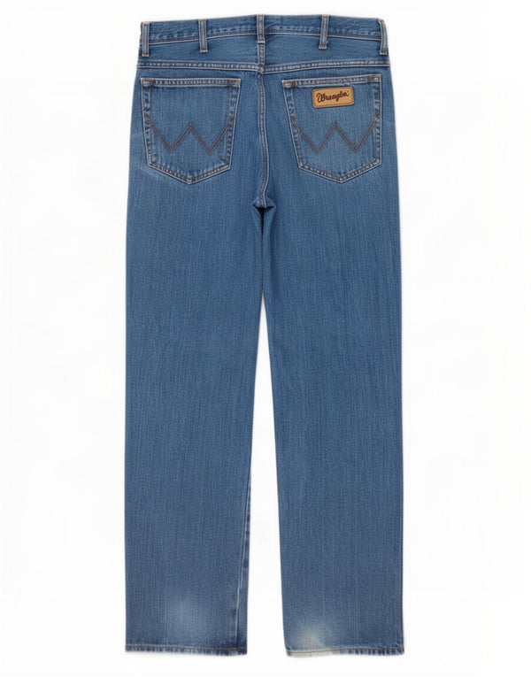 Мужские прямые джинсы Wrangler Texas W34 L32, синий хлопок