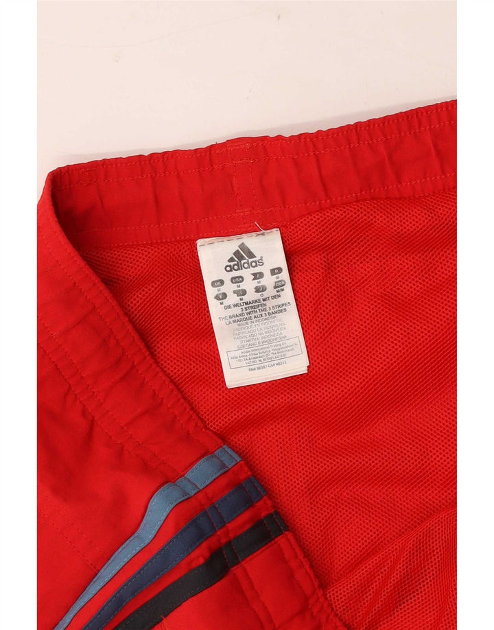 Мужские спортивные шорты Adidas, средний красный нейлон