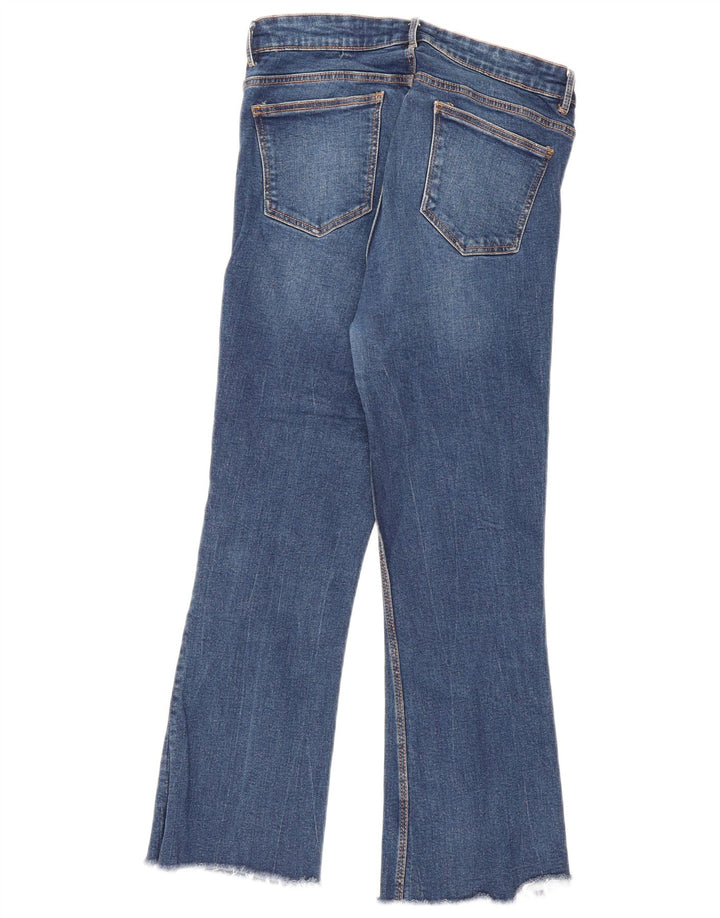 ZARA Womens Bootcut Jeans EU 42 Large W32 L26 Blue Cotton