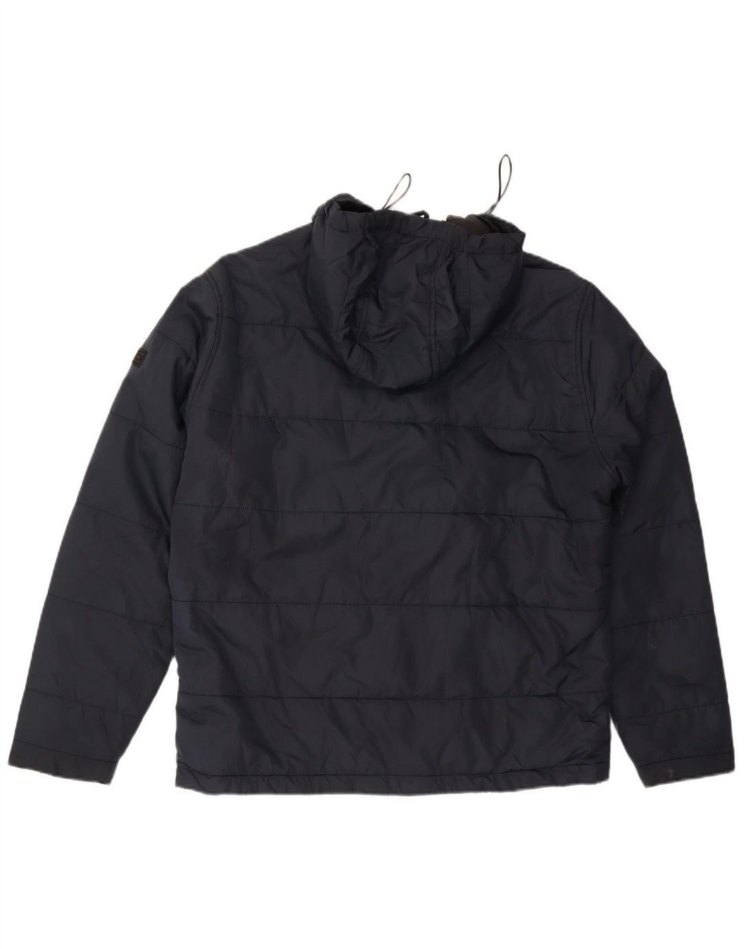 Мужская утепленная куртка Jack & Jones с капюшоном UK 42 XL Темно-синий полиэстер