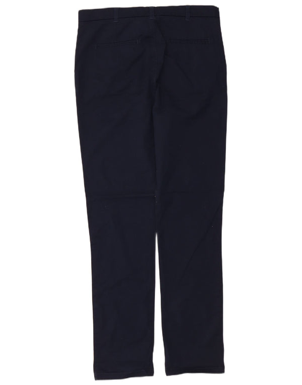 Узкие брюки-чиносы Marks & Spencer для мальчиков 14–15 лет W34 L30 Темно-синие