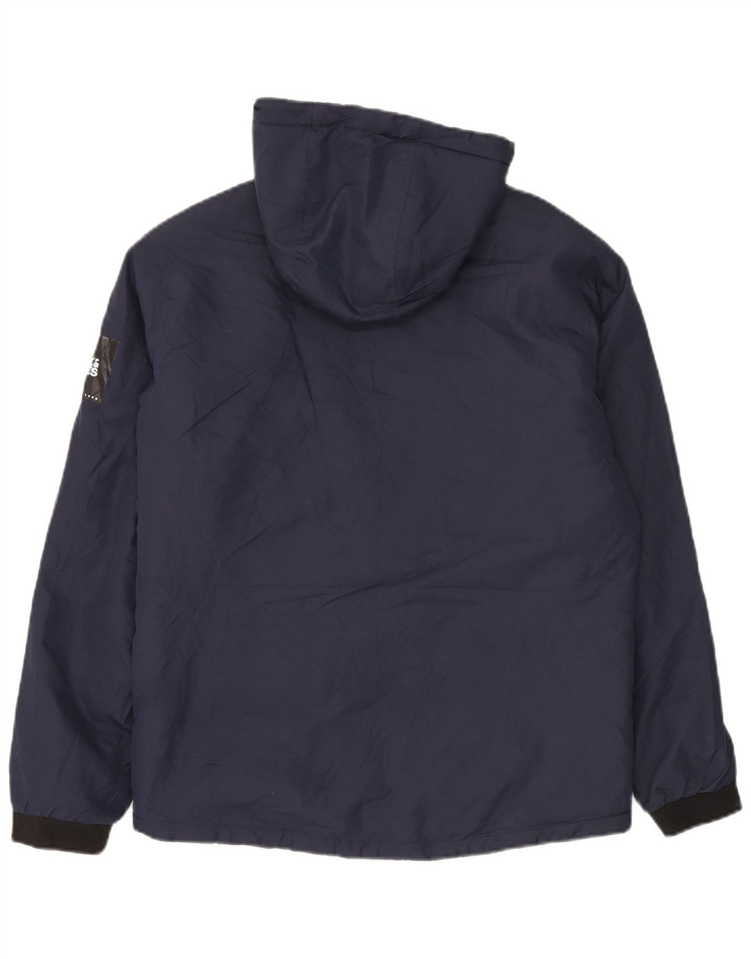 Мужская ветровка с капюшоном Jack & Jones UK 38 средний темно-синий