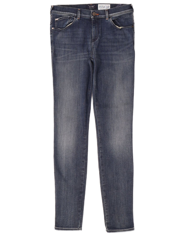 Женские джинсы скинни Armani W29 L31 Синие, хлопок