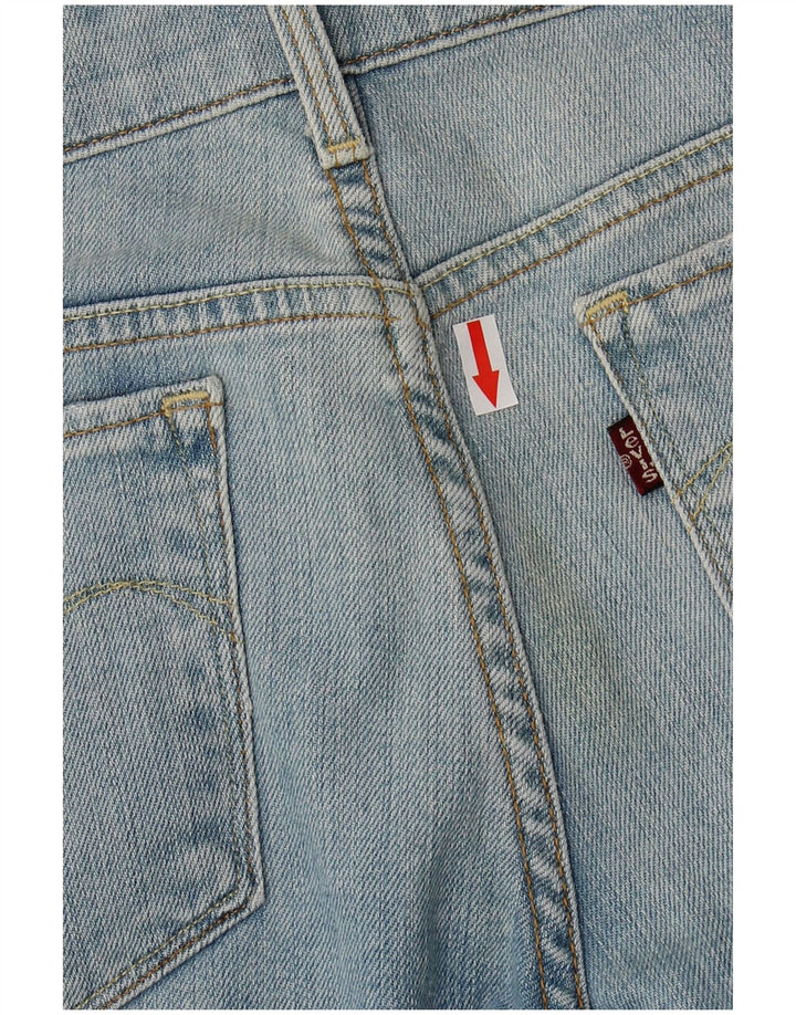 Женские джинсы скинни Levi's с легким изгибом W29 L34, синие, хлопок
