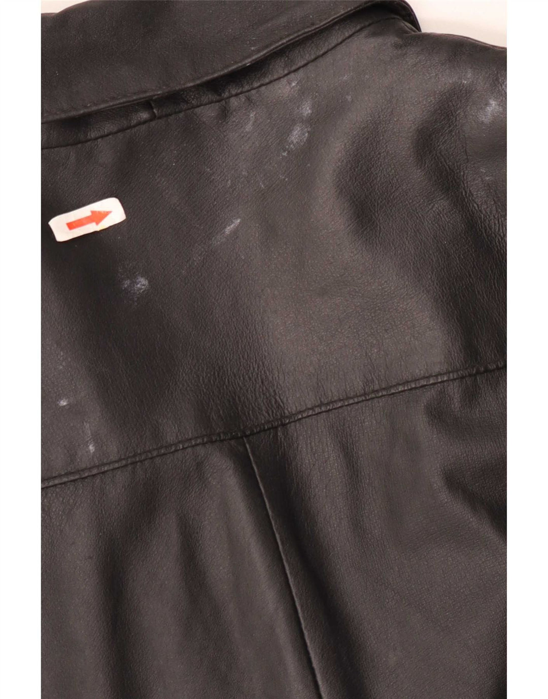 Женское кожаное пальто оверсайз Yuppie EU 34 XS, черное