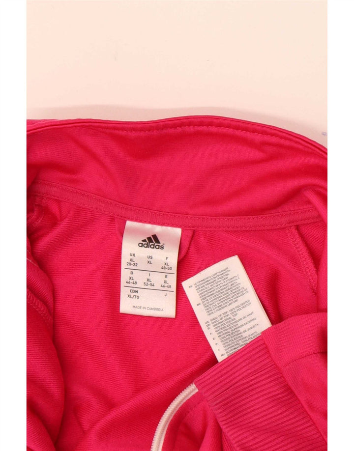 Женский спортивный костюм Adidas Top Jacket UK 20/22 XL Розовый полиэстер