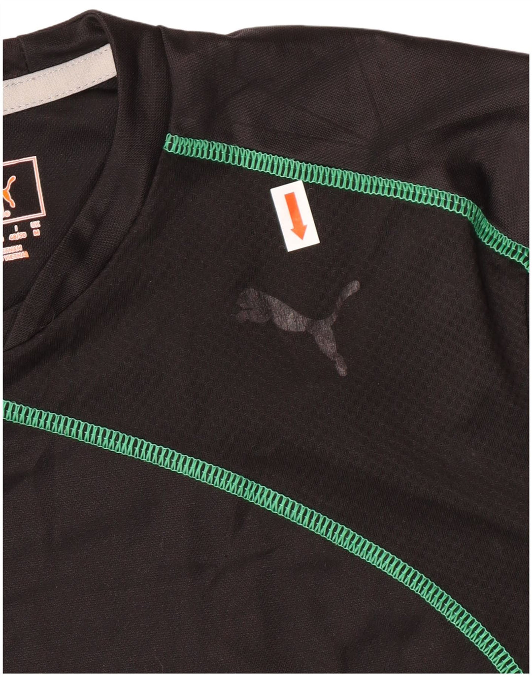 Мужская футболка PUMA Top Medium Black из полиэстера