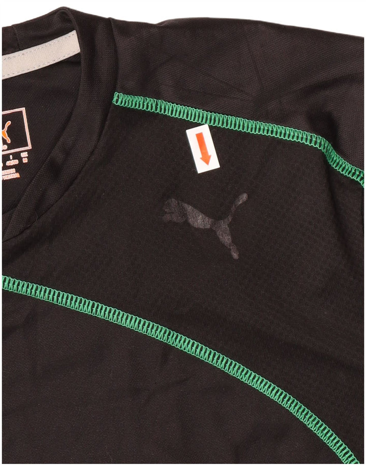 Мужская футболка PUMA Top Medium Black из полиэстера
