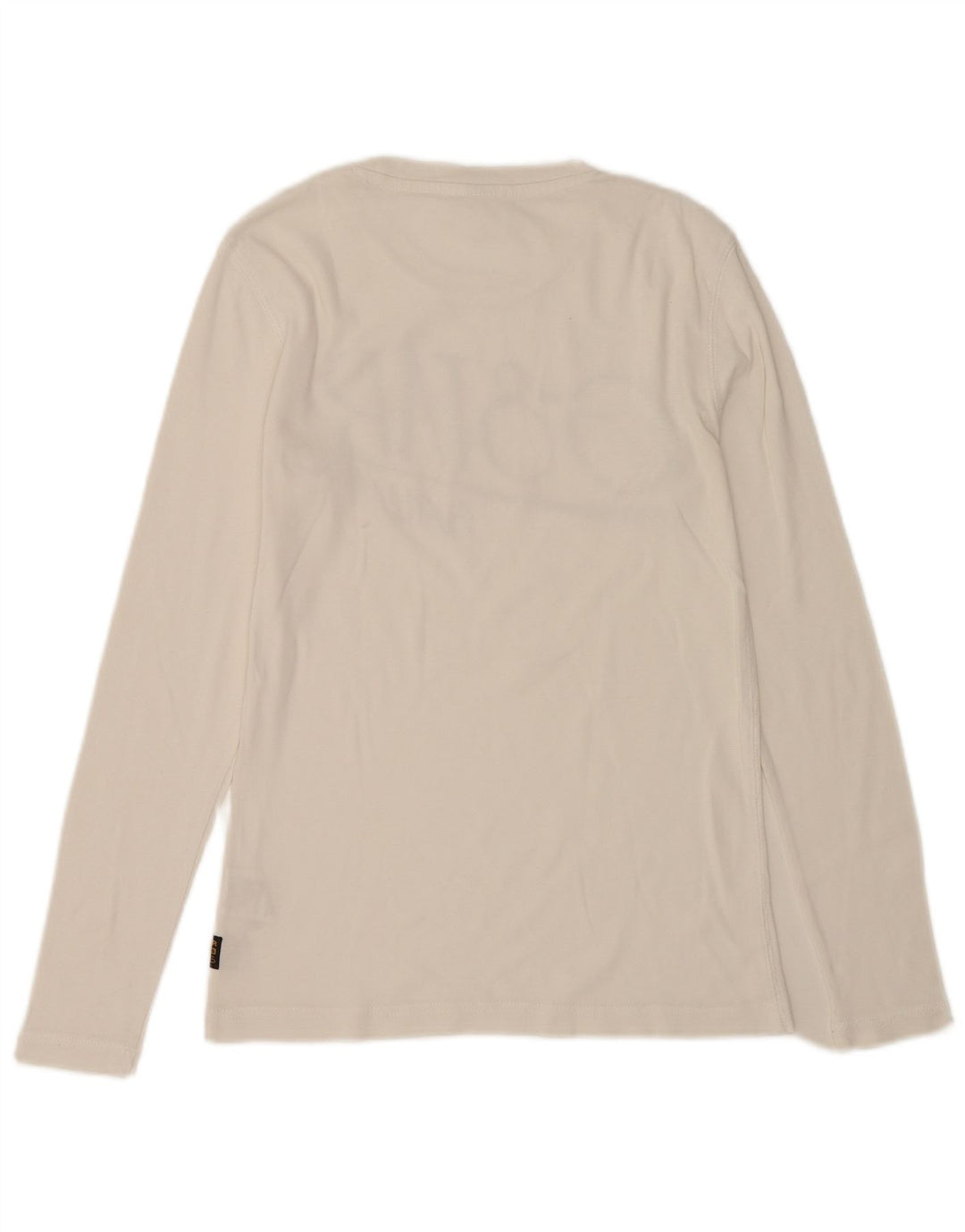 G-Star Мужской топ с рисунком, длинный рукав, средний белый хлопок, хлопок