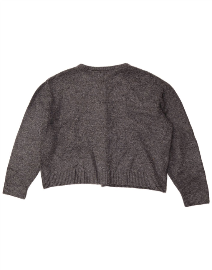 Женский укороченный кардиган оверсайз Marks & Spencer UK 18 XL Серый
