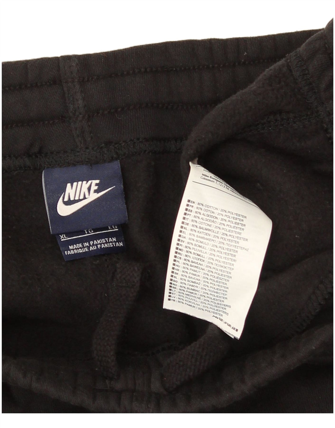 Мужские спортивные брюки Nike Joggers XL, черный хлопок