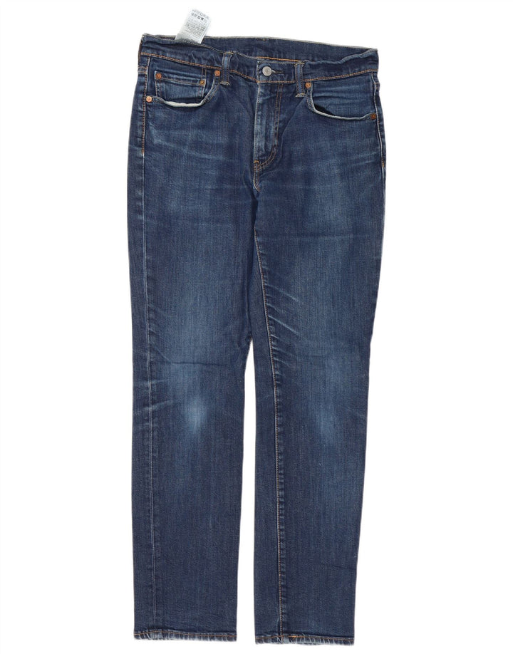 Мужские джинсы Levi's 511 Slim W33 L32 Синие, хлопок