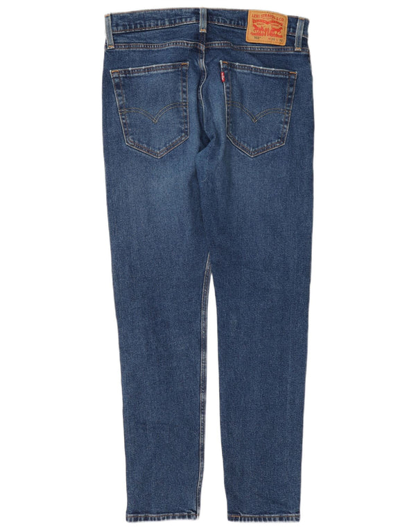 Мужские зауженные джинсы Levi's 512 W31 L32 синие, хлопок