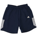 Мужские спортивные шорты Adidas Climalite, большие темно-синие, полиэстер