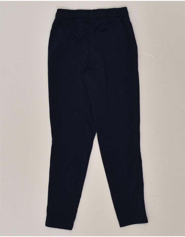 PUMA Girls Tracksuit Trousers 9-10 Years Navy Blue Polyester | Vintage Puma | Thrift | Second-Hand Puma | Used Clothing | Messina Hembry 
