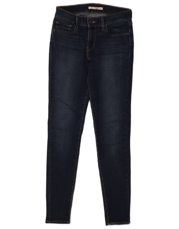 Женские джинсы Levi's 710 Super Skinny W27 L30 Темно-синие, хлопок