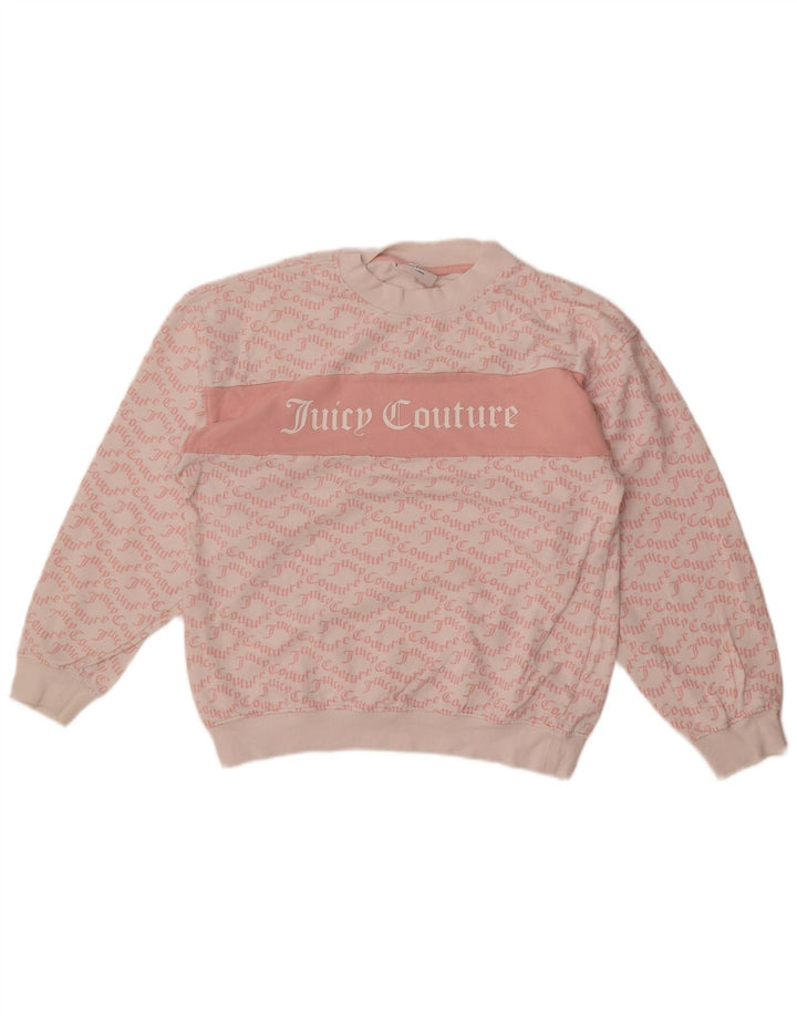 Женский свитер Juicy Couture UK 14, средний белый цвет с блоками