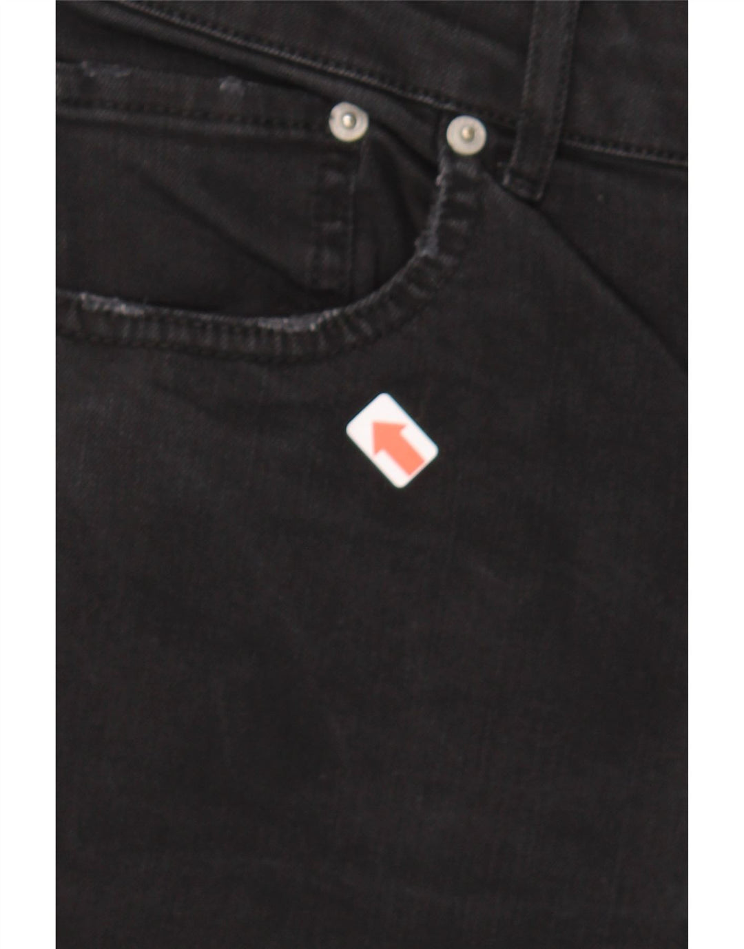 ZARA Womens Slim Jeans EU 38 Small W28 L26 Black Cotton Vintage Zara and Second-Hand Zara from Messina Hembry 