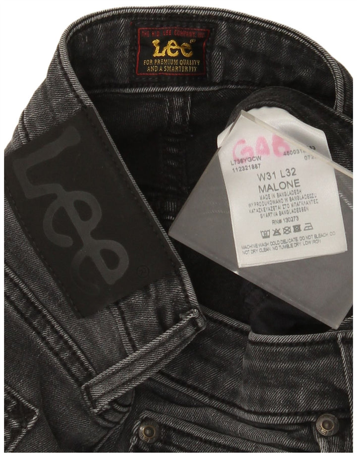 Мужские джинсы Lee Malone Slim W31 L27, серый хлопок