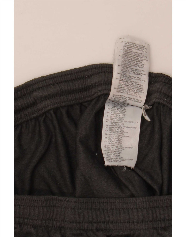 Мужские спортивные шорты Adidas Climalite, большие серые, полиэстер