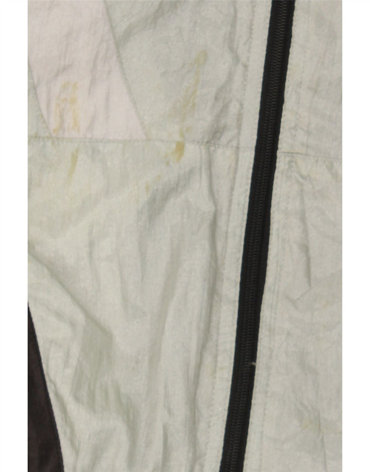 VINTAGE Mens Tracksuit Top Jacket XL Black Colourblock Vintage Vintage and Second-Hand Vintage from Messina Hembry 