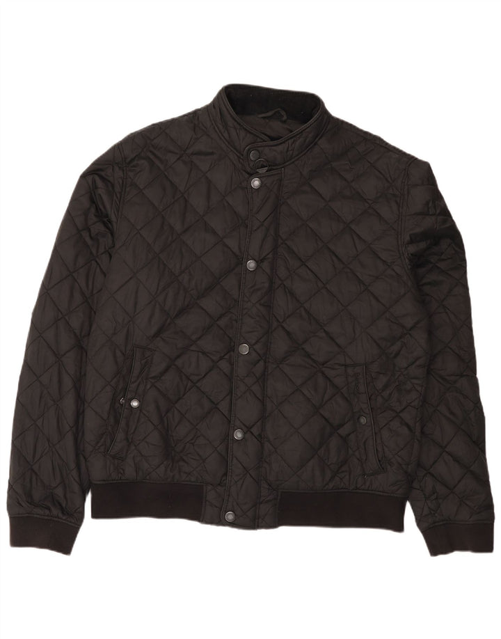 Мужская стеганая куртка Barbour UK 44 2XL черная из полиамида