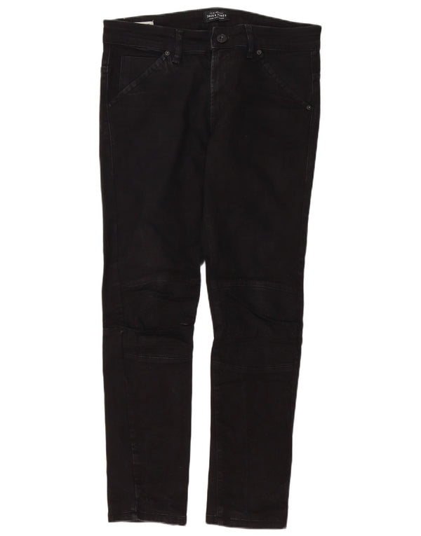 Джинсы мужские узкие Jack & Jones W32 L32 черные