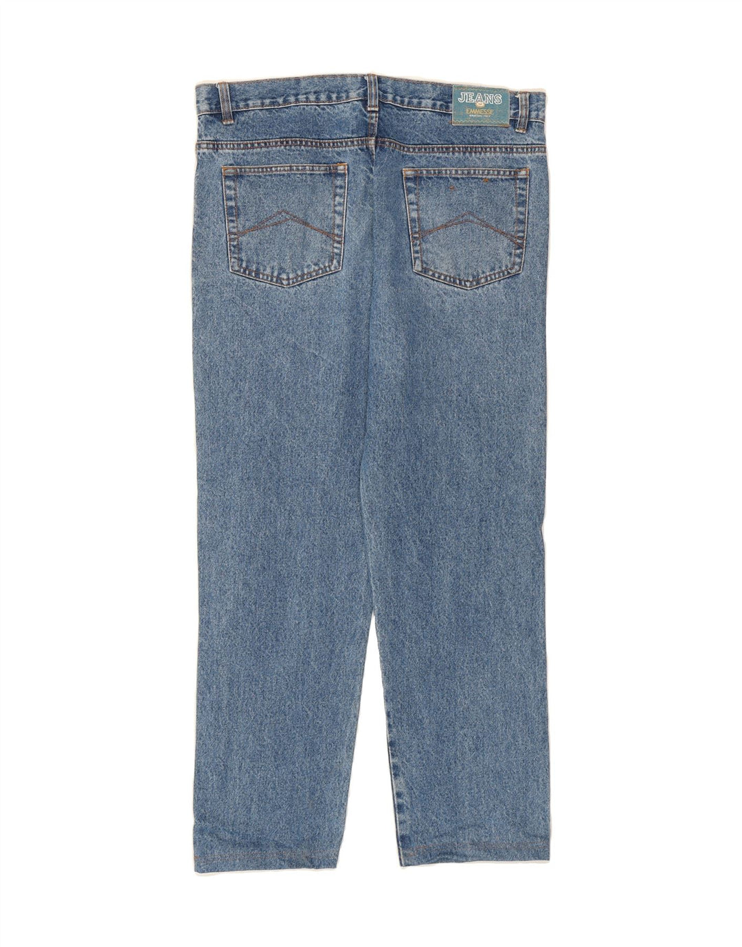 VINTAGE Womens Straight Jeans W36 L28 Blue Vintage Vintage and Second-Hand Vintage from Messina Hembry 