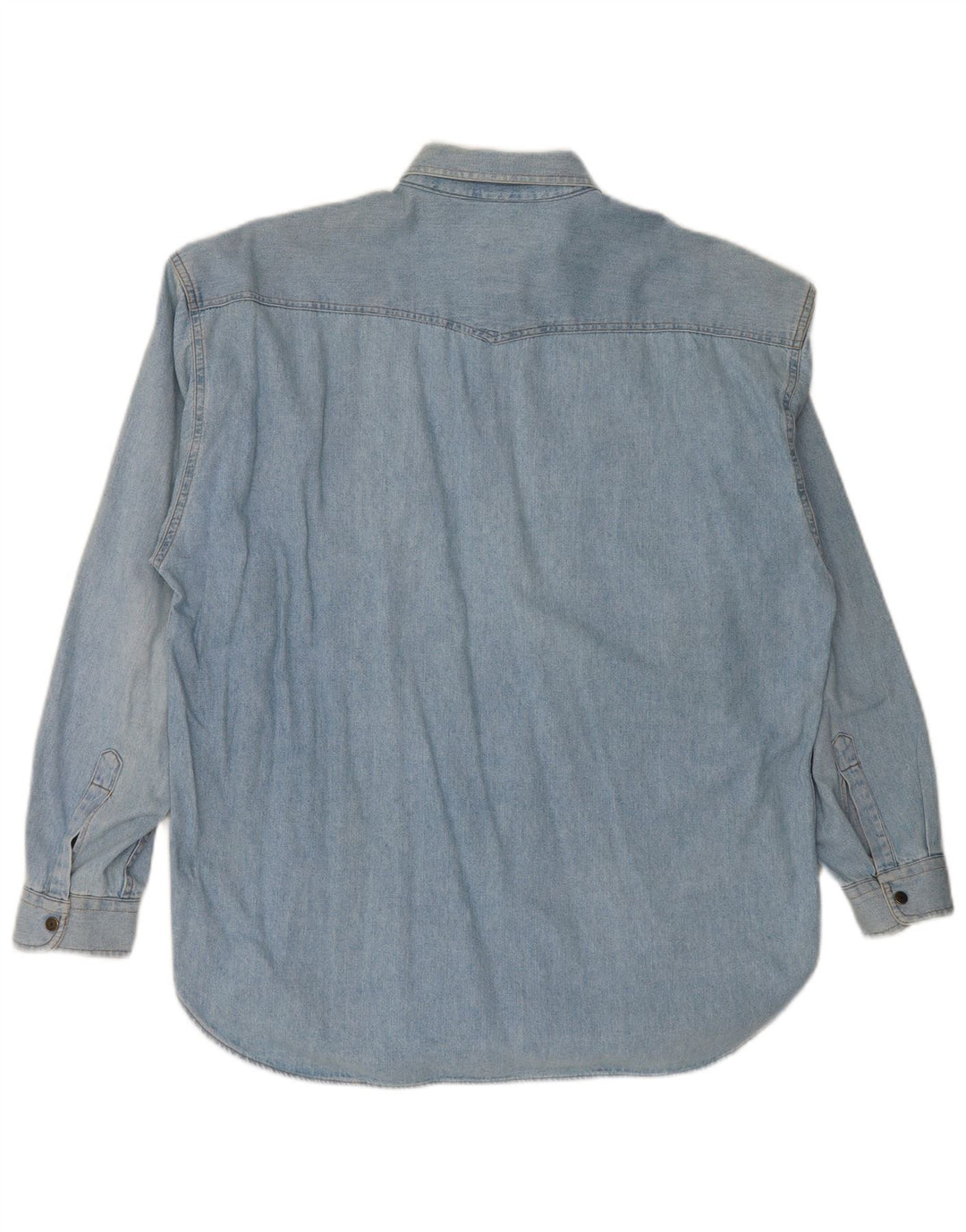 Мужская джинсовая рубашка Casucci 2XL, синяя, хлопок