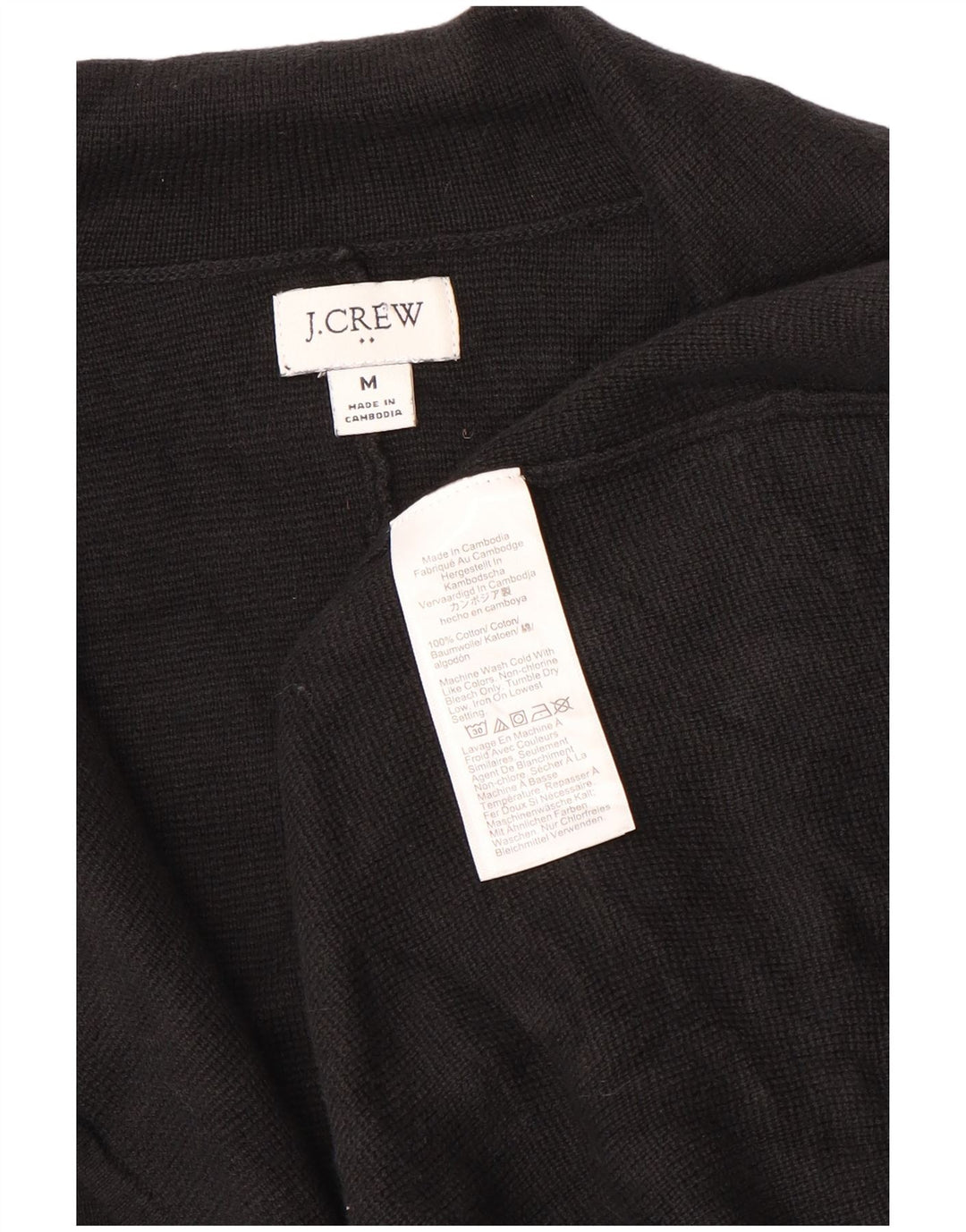 Женский пиджак J. CREW на 2 пуговицах, Великобритания 14, средний черный, хлопковый