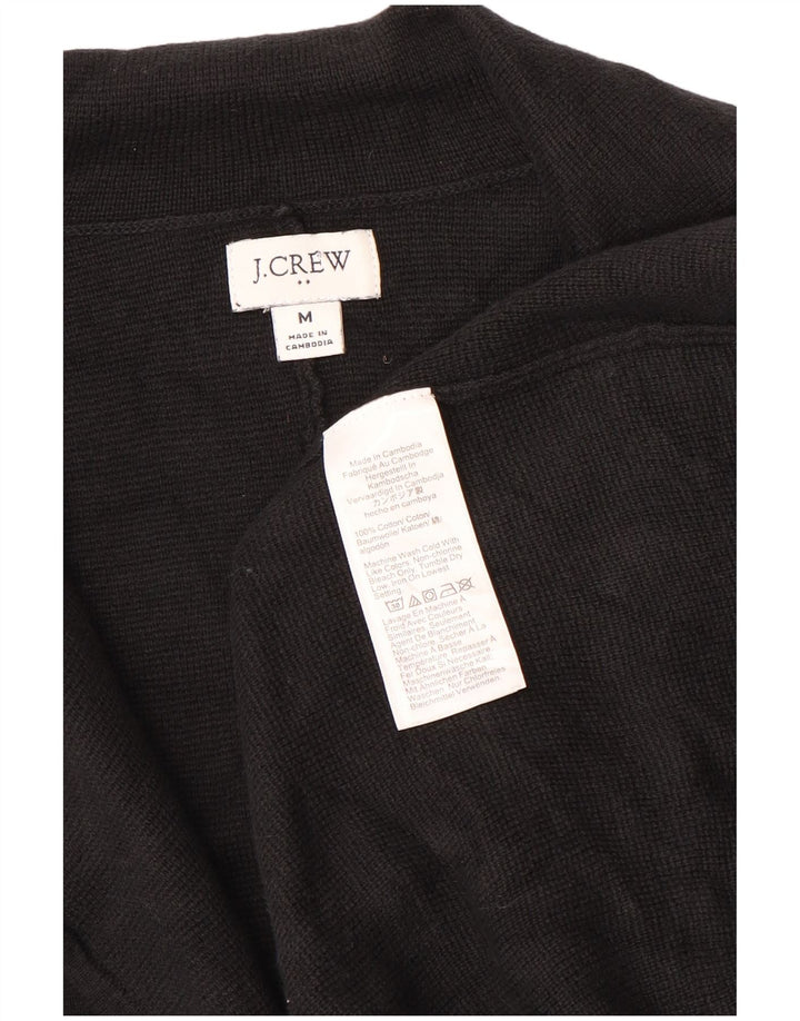 Женский пиджак J. CREW на 2 пуговицах, Великобритания 14, средний черный, хлопковый