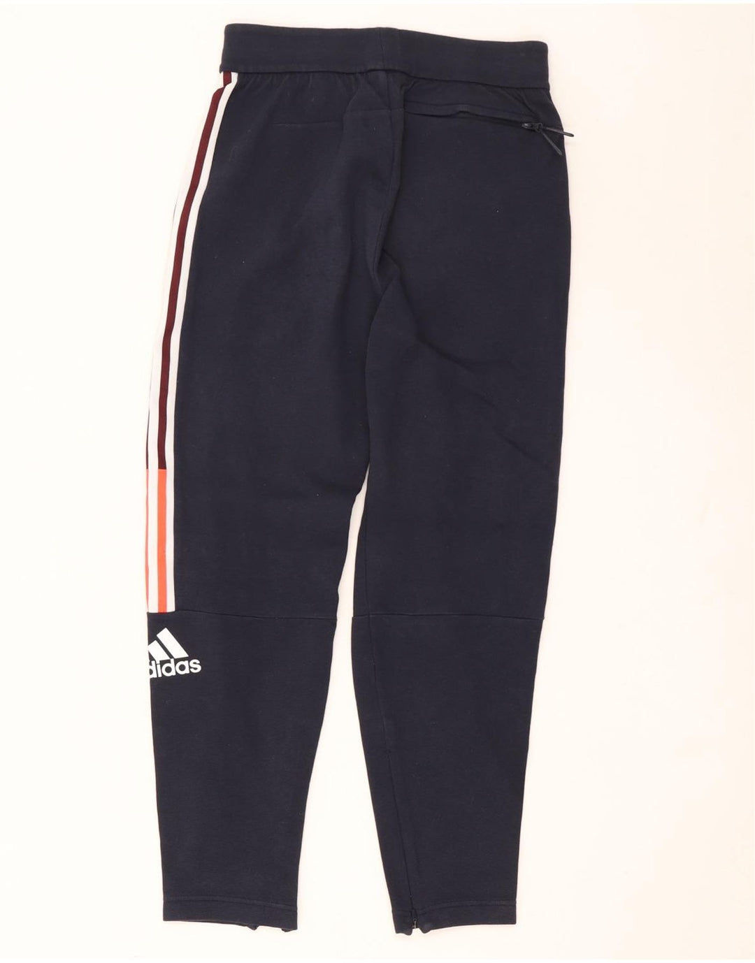 Мужские спортивные брюки Adidas, маленькие темно-синие, полиэстер