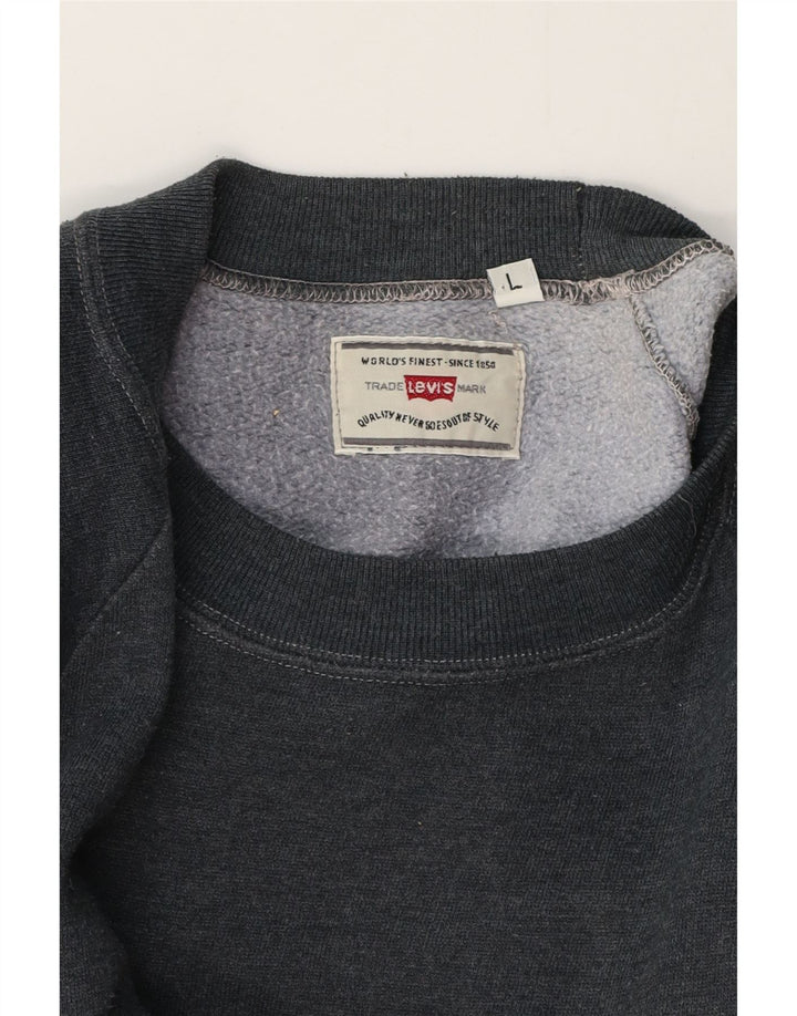Мужской свитшот Levi's, большой темно-синий