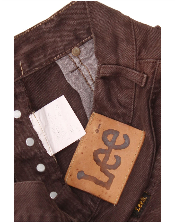 Мужские прямые джинсы Lee W28 L31 коричневые, хлопок