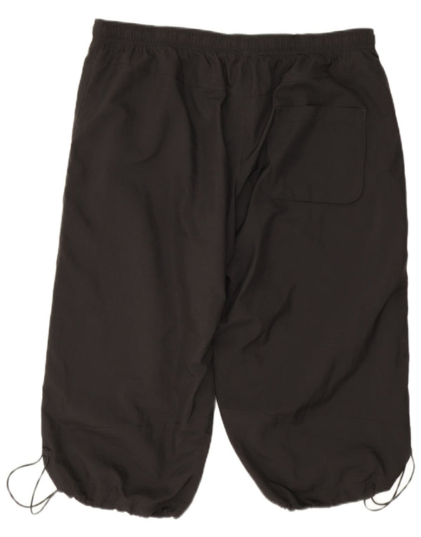 Puma Mens Graphic Bermuda Sport Shorts XL  Black Polyester