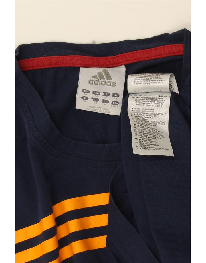 Мужская футболка Adidas Top Medium Navy Blue Хлопок