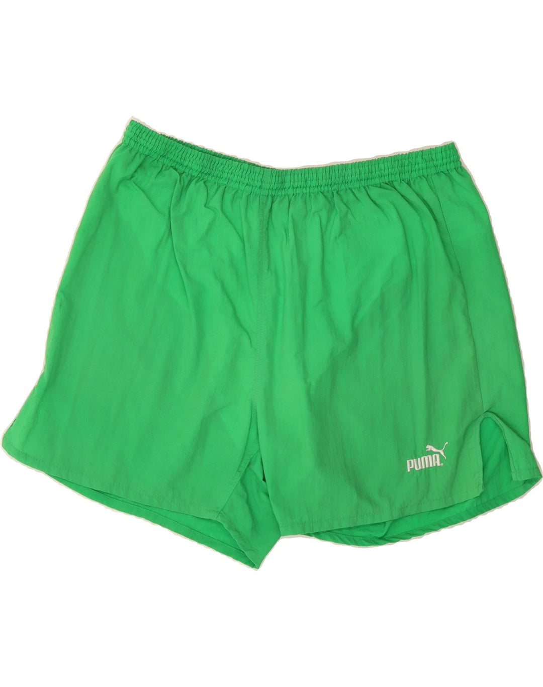 PUMA Mens Sport Shorts XL  Green Polyamide Vintage Puma and Second-Hand Puma from Messina Hembry 