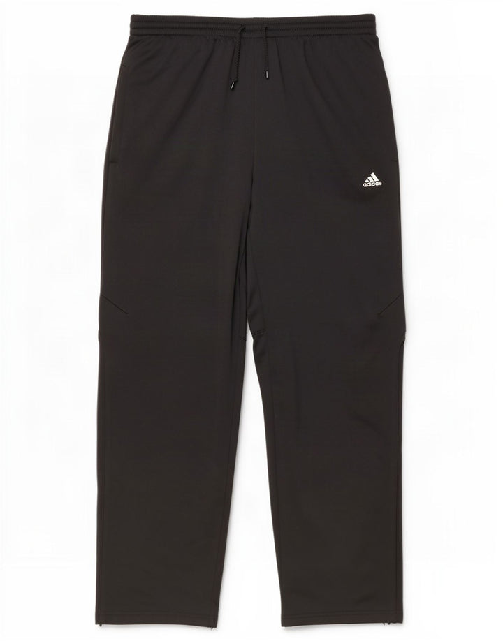 Мужские спортивные брюки Adidas XL черные из полиэстера