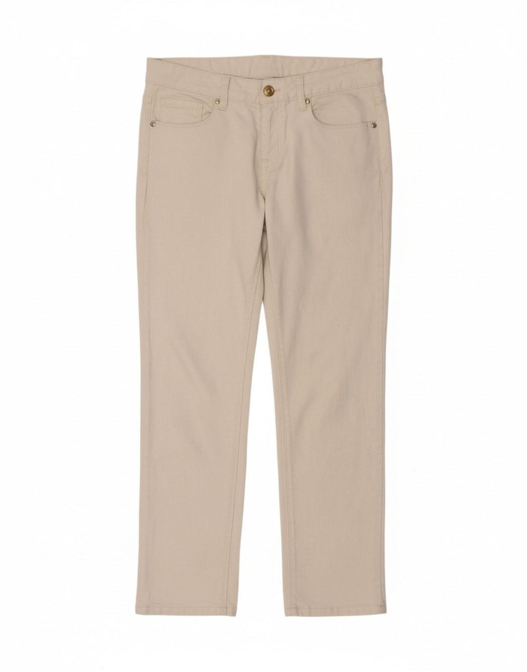 MARINA YACHTING Womens Slim Jeans W28 L27 Off White Vintage Marina Yachting and Second-Hand Marina Yachting from Messina Hembry 
