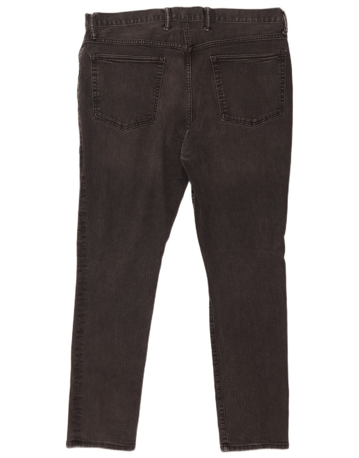 Мужские джинсы скинни Gap W36 L30 Серые, хлопок